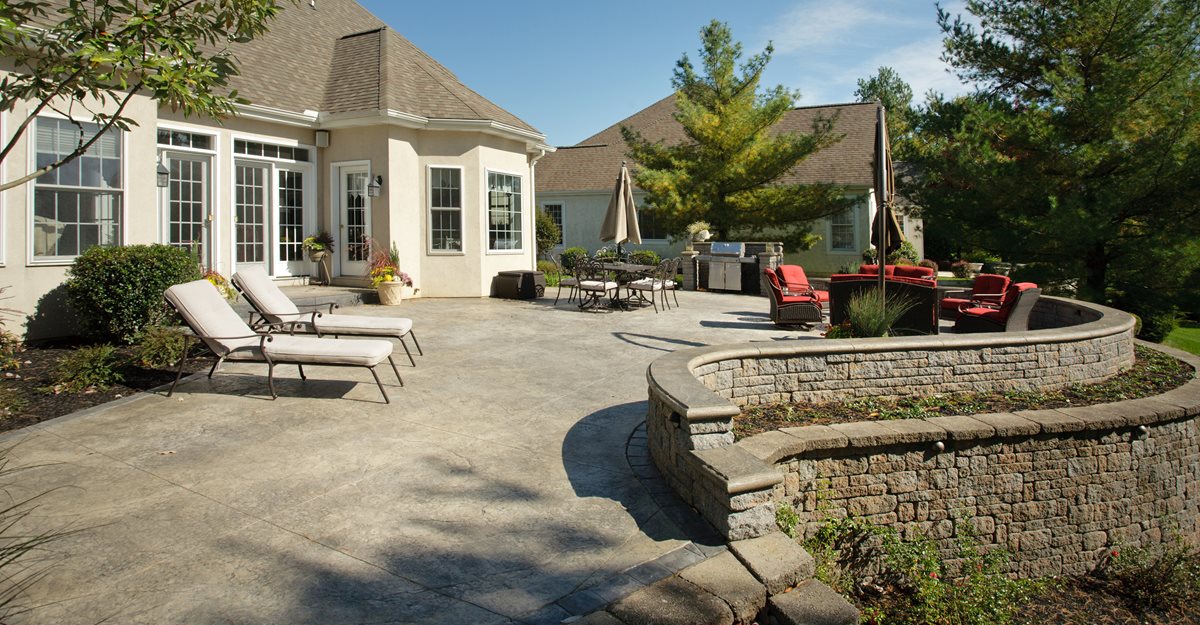 concrete patio bridgeport