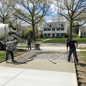 concrete driveway bridgeport