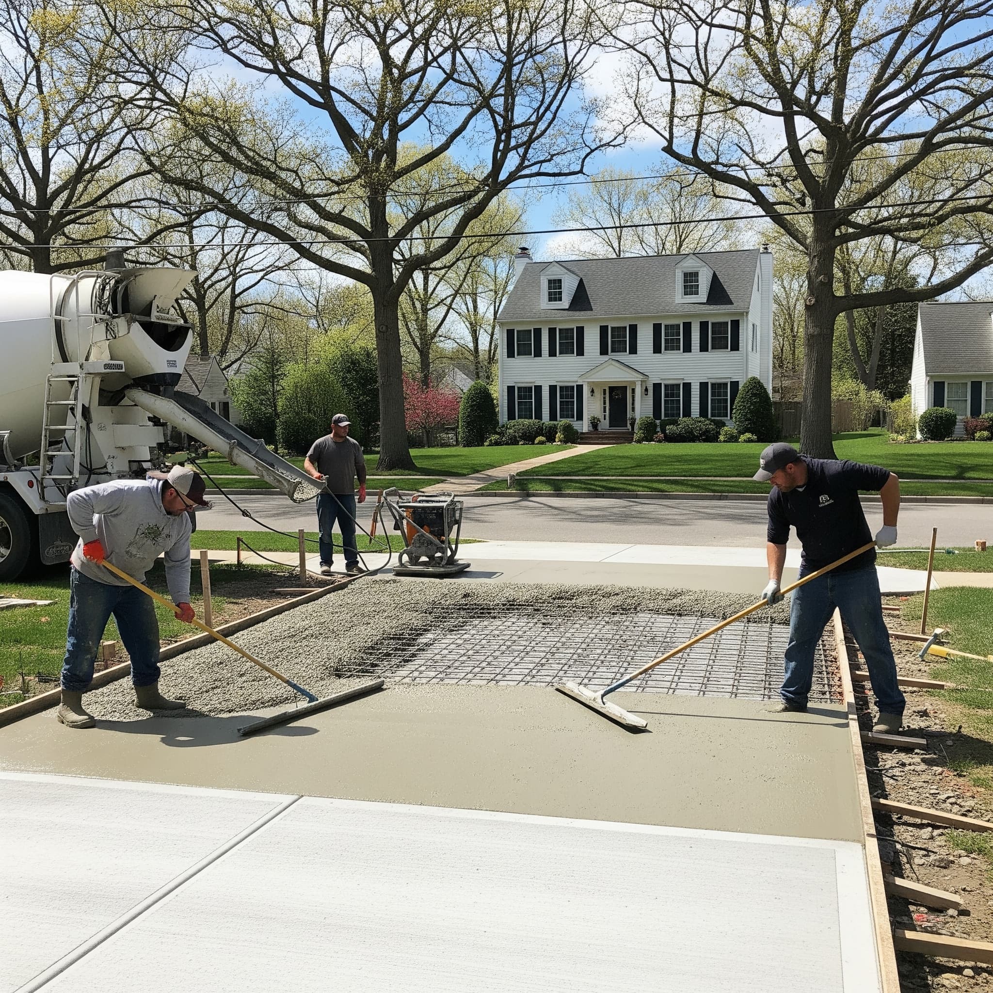 concrete driveway bridgeport