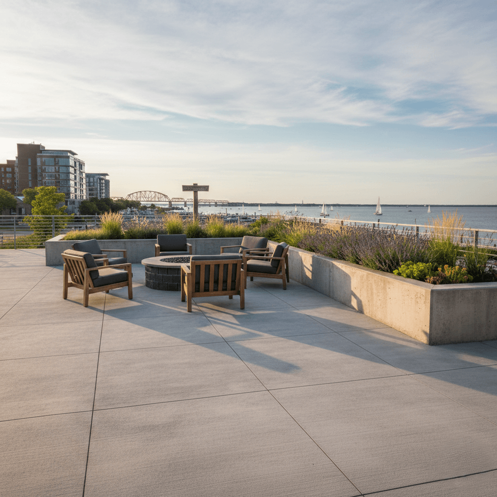 concrete patio bridgeport ct