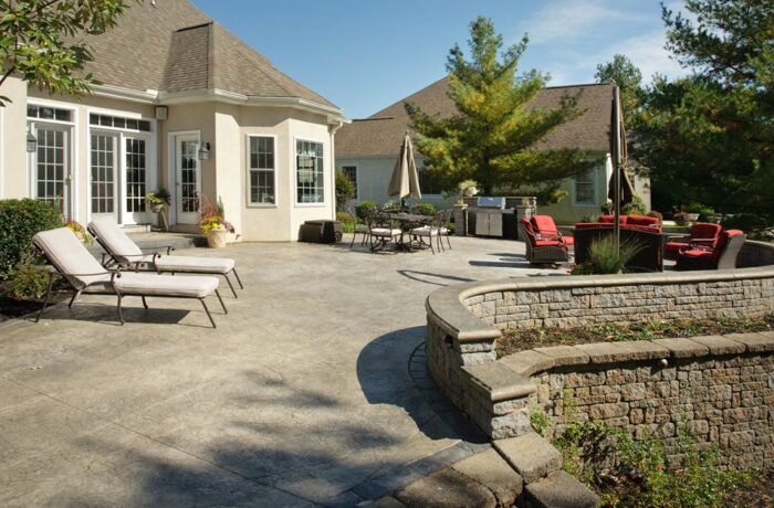 concrete patio bridgeport